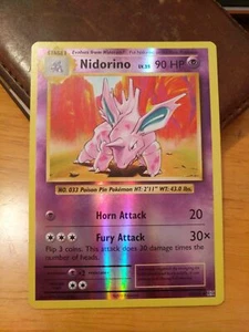 Nidorino Evolutions Reverse Holo 44/108 Pokemon Card NM - Picture 1 of 1