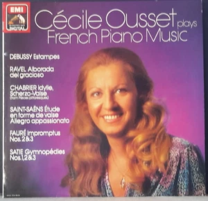 HMV ASD 4390 ED 1 GERMANY CECILE OUSSET - PLAYS FRENCH PIANO MUSIC FAURE SATIE - Foto 1 di 3