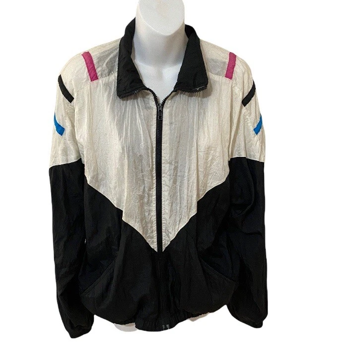 Vintage Windbreaker Track Suit Bimber Jacket Westside Connection Nylon Women M - Image 1 of 3