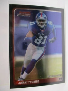 2003 Bowman Chrome #106 Amani Toomer GIANTS - Picture 1 of 2