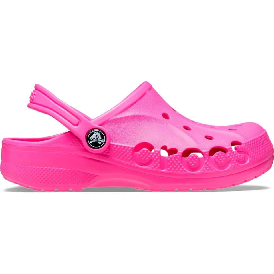 CROCS Baya Kids Clogs Toddler Sz 9c /EUR 25 - 26 PINK 207012-6QQ