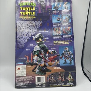 TMNT Michelangelo's Cyber Command Center Playset Packaging - Picture 1 of 4