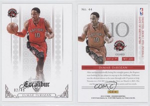 2014-15 Panini Excalibur Silver /49 DeMar DeRozan #44