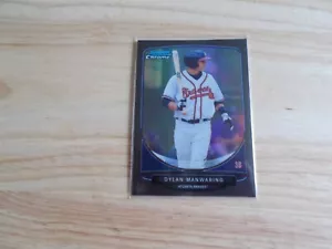 Dylan Manwaring 2013 Bowman Chrome Draft Black Refractor RC #'d/35 - Picture 1 of 1