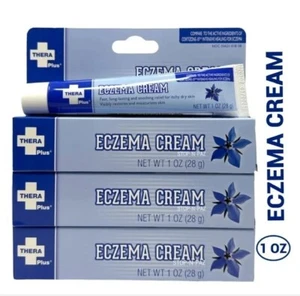 Thera PLUS Eczema Cream 1oz Fast Long Lasting and Soothing Relief4Itchy Dry Skin - Picture 1 of 7
