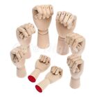 Wooden Right Left Hand Model Sketching Drawing Jointed Movable Fingers Mannequin