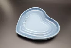Le Creuset Heart Spoon Rest - 5 In - Chambray - NIB - Picture 1 of 7