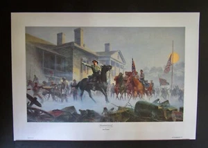 Mort Kunstler - Shenandoah Sunrise - Civil War Print - Never Framed - Mint - Picture 1 of 8