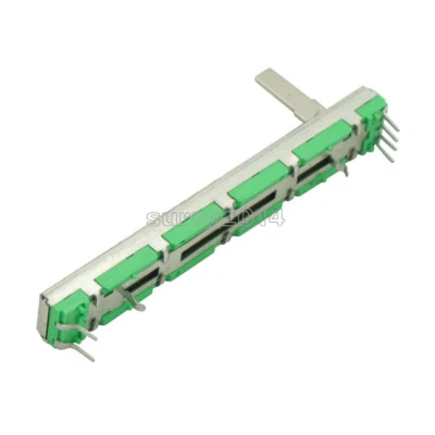 75mm Behringer Mixer Fader B10K Dual Double Straight Slide Potentiometer B103 - Image 1 of 4