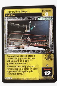 WWE Raw Deal CCG Great American Bash v20 Trampoline Leap #127 NM - Picture 1 of 2