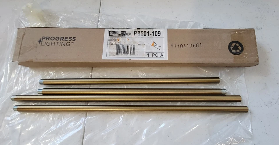 Progress Lighting Accessory Stem Collection Brushed Bronze Extension Kit - Image 1 of 1