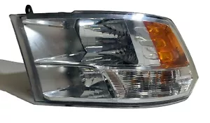 USED 2013-2018 DODGE RAM 1500 FRONT LEFT DRIVER SIDE HEADLIGHT HEADLAMP OEM - Picture 1 of 6