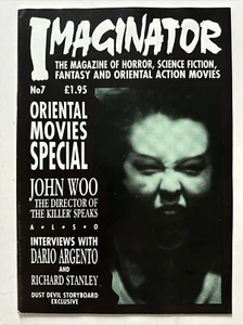 IMAGINATOR 1981 UK Magazine No7 Oriental Movies Special John Woo & Dario Argento - Picture 1 of 11