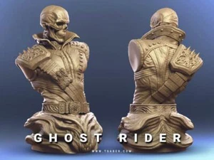 3D bedruckt - Harz - Ghostrider - Marvel - Büste - Bild 1 von 1