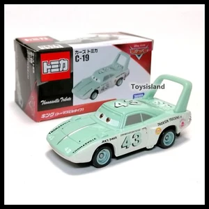 Tomica Disney C-19 CARS THE KING Thomasville Type Tomy TAKARA DIECAST CAR 2019 A - Picture 1 of 7