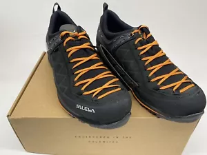 Salewa Hombres MTN Trainer 2 GTX (Reino Unido 11) Negro/Zanahoria Nuevo Zapato de Trekking de Montaña - Imagen 1 de 14