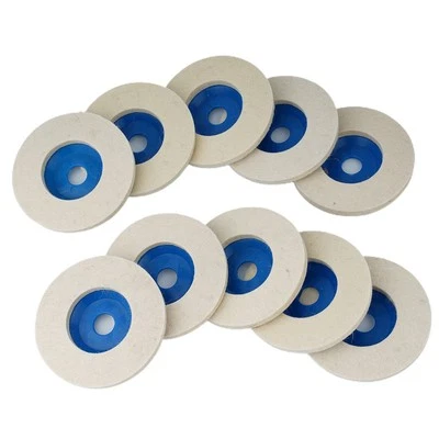 Polierscheibe 4 Zoll Werkstattausrüstung 8 mm Winkelschleifer Polierpads - Bild 1 von 4