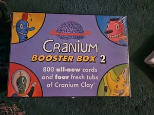 2002 SEALED Cranium Booster Box 2 800 Cards 4 Tubs Clay (4 Sealed) Game Night - Bild 1 von 3