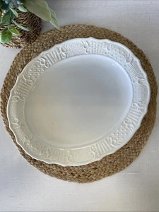 Servizio piatto ovale 13” ceramica Canonsburg tradizionale americano Ironstone anni 50 - Foto 1 di 6