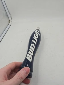 Bud Light Logo Beer Tap Handle 12” Tall Wooden - Picture 1 of 10