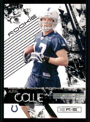 2009 Donruss Rookies and Stars #122 Austin Collie RC /999 - Image 1 of 2