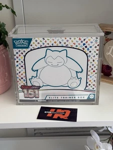 Pokemon Scarlet and Violet 151 Snorlax Elite Trainer Box Sealed ETB - Bild 1 von 11