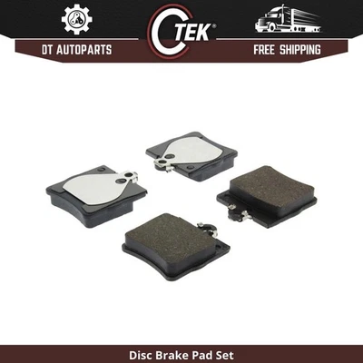 Para Mercedes-Benz E300 1996-1997 | Pastillas de freno de disco traseras centradas | Cerámica Foto 1 de 4