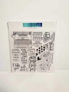 NEW Concord and 9th Stamp Set TYPE TALK 10716 Typewriter - Picture 1 of 2
