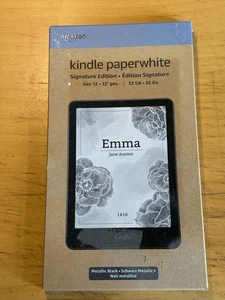 Kindle Paperwhite Signature Edition 32 GB with 6.8" display Without ads Black - Zdjęcie 1 z 3