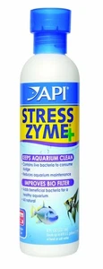 API Stress Zyme Bottle Contain Bacteria Consume Sludge Keeps Aquarium Clean 8 oz - Picture 1 of 7