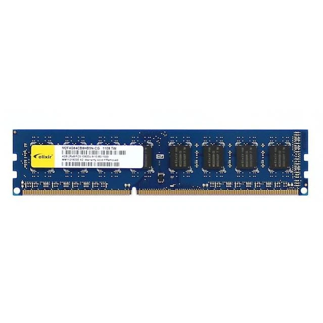 Elixir M2F4G64CB8HB5N-CG DDR3 4GB (1x4) PC3-10600U DDR3-1333 CL9 #6962 - Bild 1 von 1