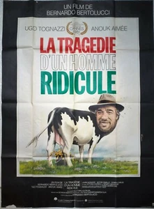 Poster Cinema The Tragedy D'Un Mens Silly Bertolucci 120 X 160 CM - Picture 1 of 2