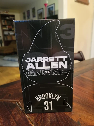 Brooklyn Nets Jarrett Allen #31 Garden Gnome Not A Bobblehead NBA SGA Caviliers Cover