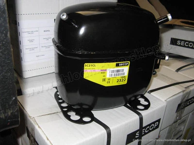 230V compressor Secop SC21CL 104L2322 195B4023 identical as Danfoss R404A R507 - Image 1 of 3