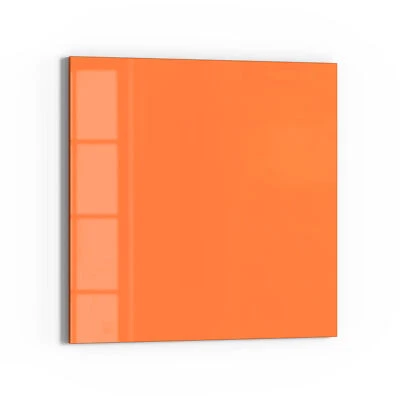 DEQORI Magnettafel Glas 'Orange' beschreibbar Whiteboard Küche, viele Größen - Bild 1 von 4