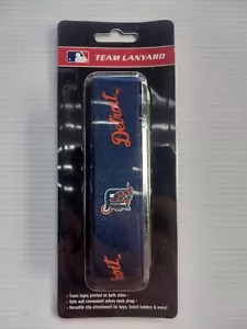 Detroit Tigers MLB - Neck Lanyard - Logo W/ Team Colors - NEW - Picture 1 of 5