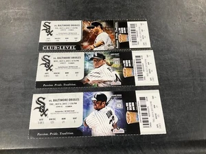 WHITE SOX 2013 TICKET STUB 7/2/13-7/3/13-7/4/13 VS ORIOLES - Picture 1 of 4