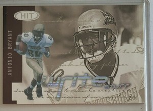 2002 SAGE HIT The Write Stuff #1 Antonio Bryant Pittsburgh Panthers Football 