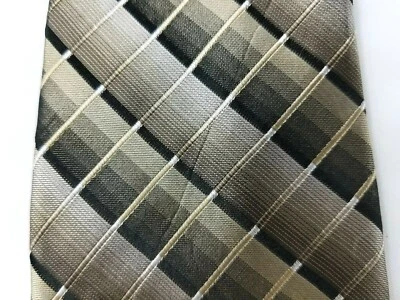 Corbata Statements Hombre Multicolor Rayas 100% Seda Usada en Excelente Condición Foto 1 de 3