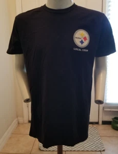 Eddie Vedder Pittsburg Steelers Local Crew Shirt Size XL Crew Tee Rock - Picture 1 of 15
