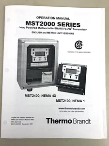 Thermo Brandt MST2000 Series Operation Manual - Picture 1 of 3
