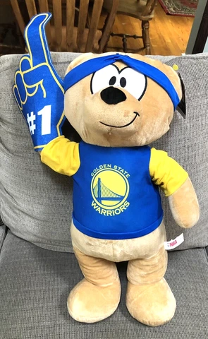 NBA Golden State Warriors Bear - New with tags Cover