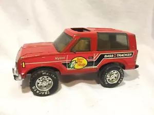 Nylint Pressed Steel Bass Tracker Bass Pro Shops Red Ford Bronco - Picture 1 of 9
