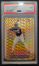 1994 Pacific GOLD PRISMS Frank Thomas PSA 9 MINT!!! VERY TOUGH GRADE!! POP 3 !!!