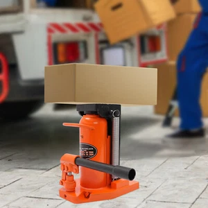 Hydraulic Machine Toe Jack Lift 6" Stroke Lifting Capacity 10 Ton Toe 20 Ton Top - Picture 1 of 16