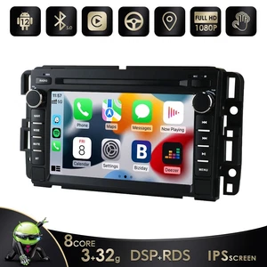 Android 12 Touch Screen CarPlay Radio Stereo For GMC Yukon GPS Navigation 3+32GB - Picture 1 of 15