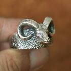 High Details 925 Sterling Silver Argali Ring Mens Punk Jewelry TA145A US 7~15