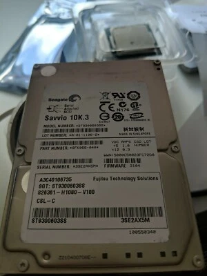 FUJITSU A3C40086410 300GB 10K 16MB SAS-2 2.5'' ST9300603SS bare drive - Image 1 of 4