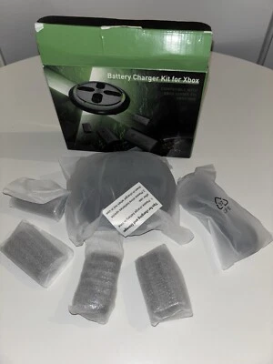 Xbox One Remote Charging  Station Charger, 4x Rechargeable Battery Set - Image 1 of 2