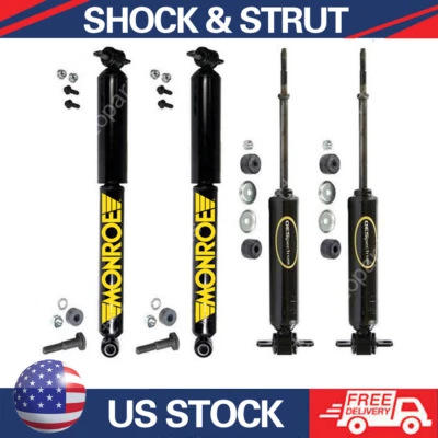 Front Rear Monroe Shocks Struts For Chevrolet Impala 1996 1995 1994 - Image 1 of 4